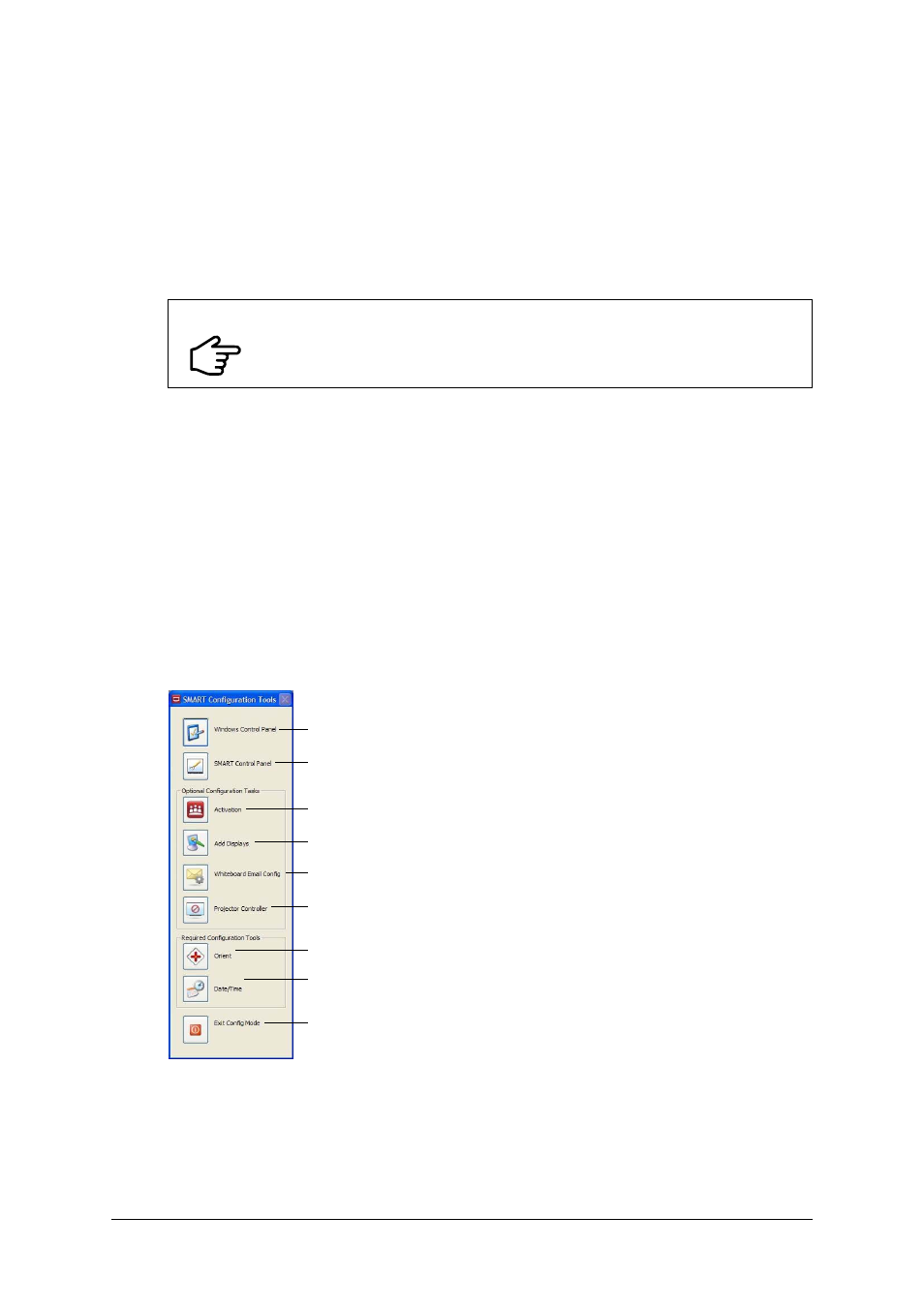 Understanding user and configuration modes, Using the smart configuration tools | Smart Technologies SMART Hub PE260 User Manual | Page 10 / 32
