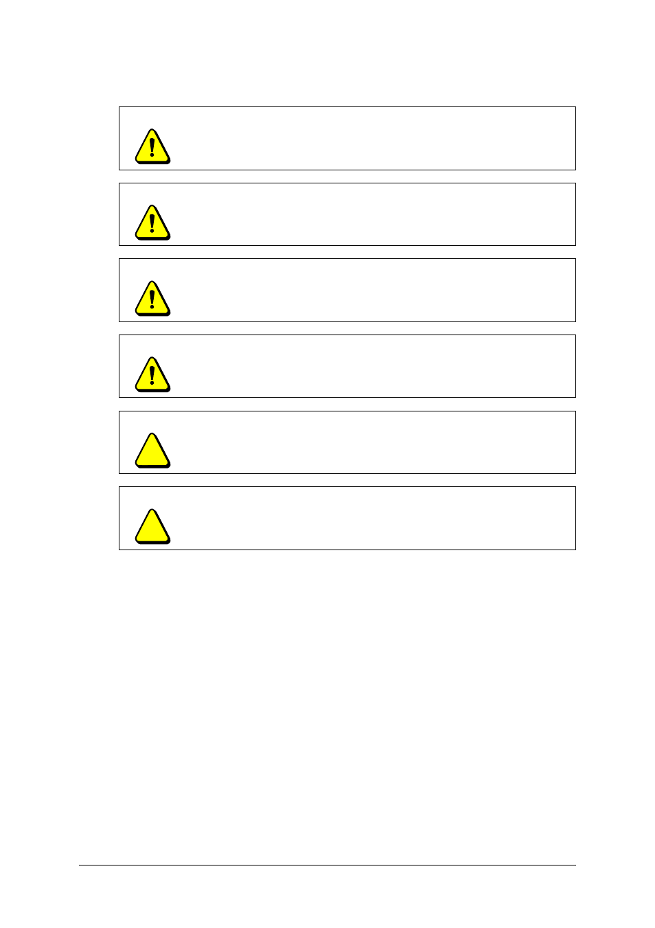Warnings and cautions | Smart Technologies SMART Hub PE260 User Manual | Page 4 / 32