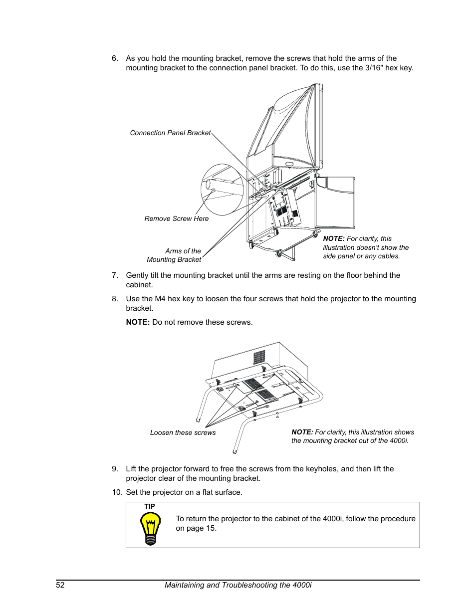 Smart Technologies SMART BOARD 4000I User Manual | Page 62 / 94