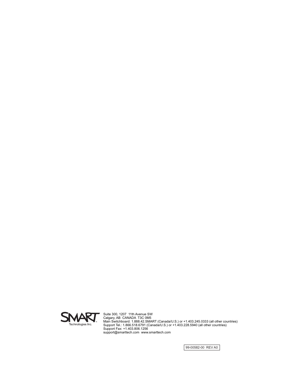 Smart Technologies SMART BOARD 4000I User Manual | Page 94 / 94