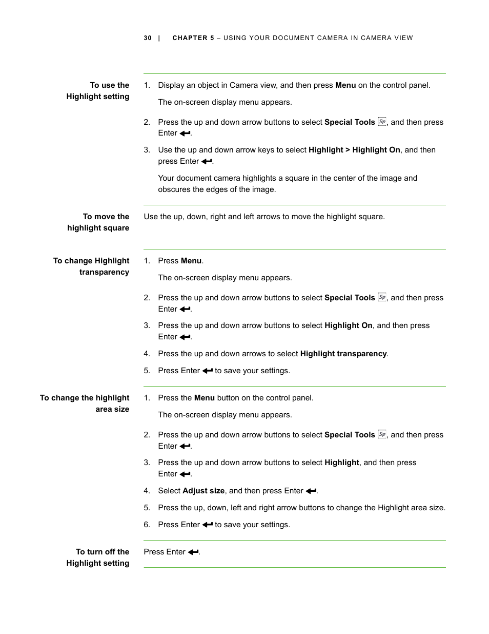 Smart Technologies Smart Document Camera 330 User Manual | Page 36 / 58