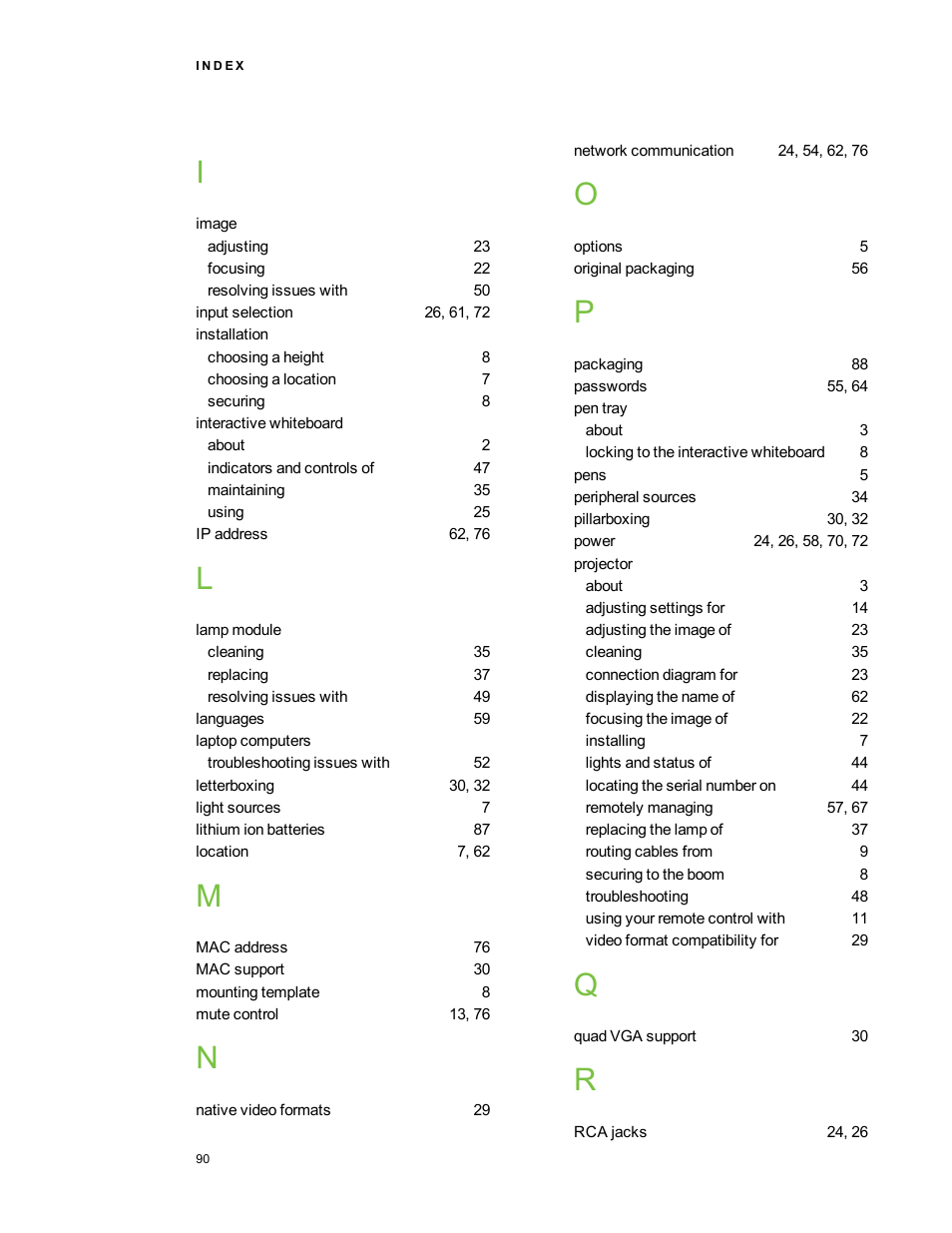 Smart Technologies Interactive Whiteboard System 600i5 User Manual | Page 102 / 106