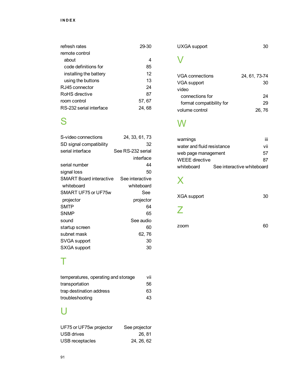 Smart Technologies Interactive Whiteboard System 600i5 User Manual | Page 103 / 106