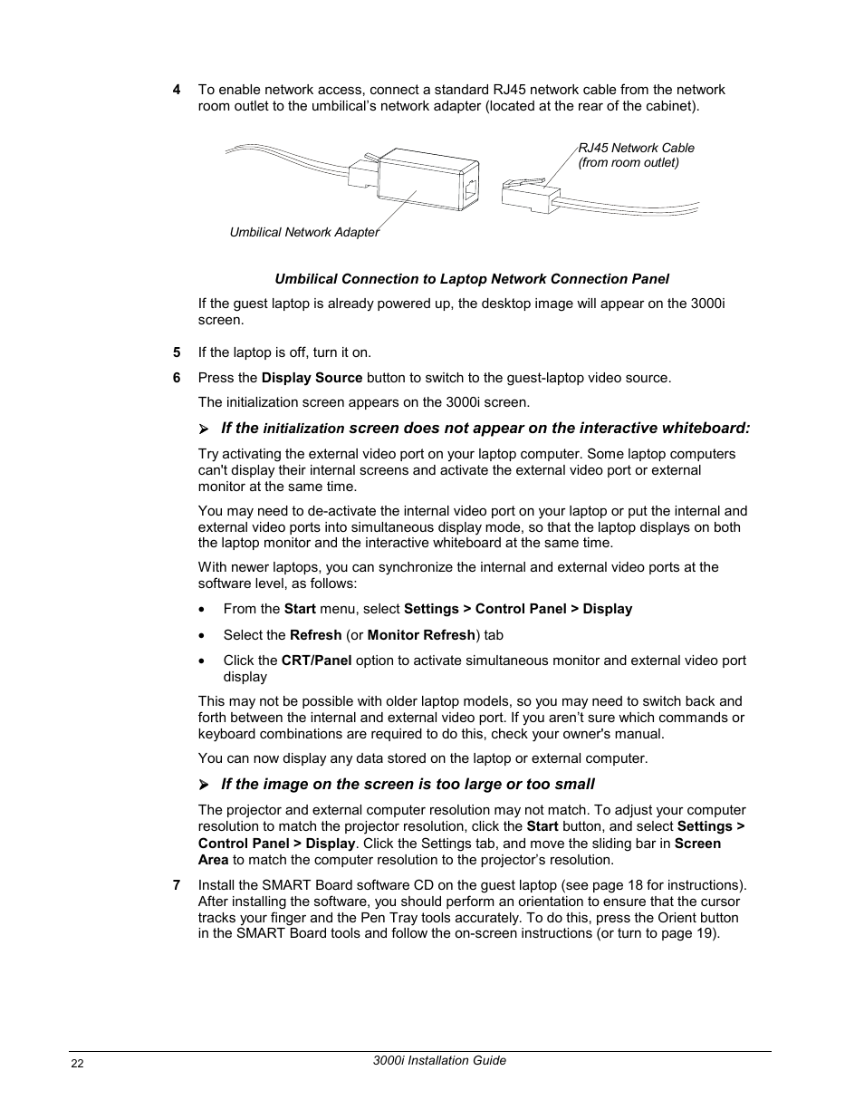 Smart Technologies 3000i User Manual | Page 30 / 62