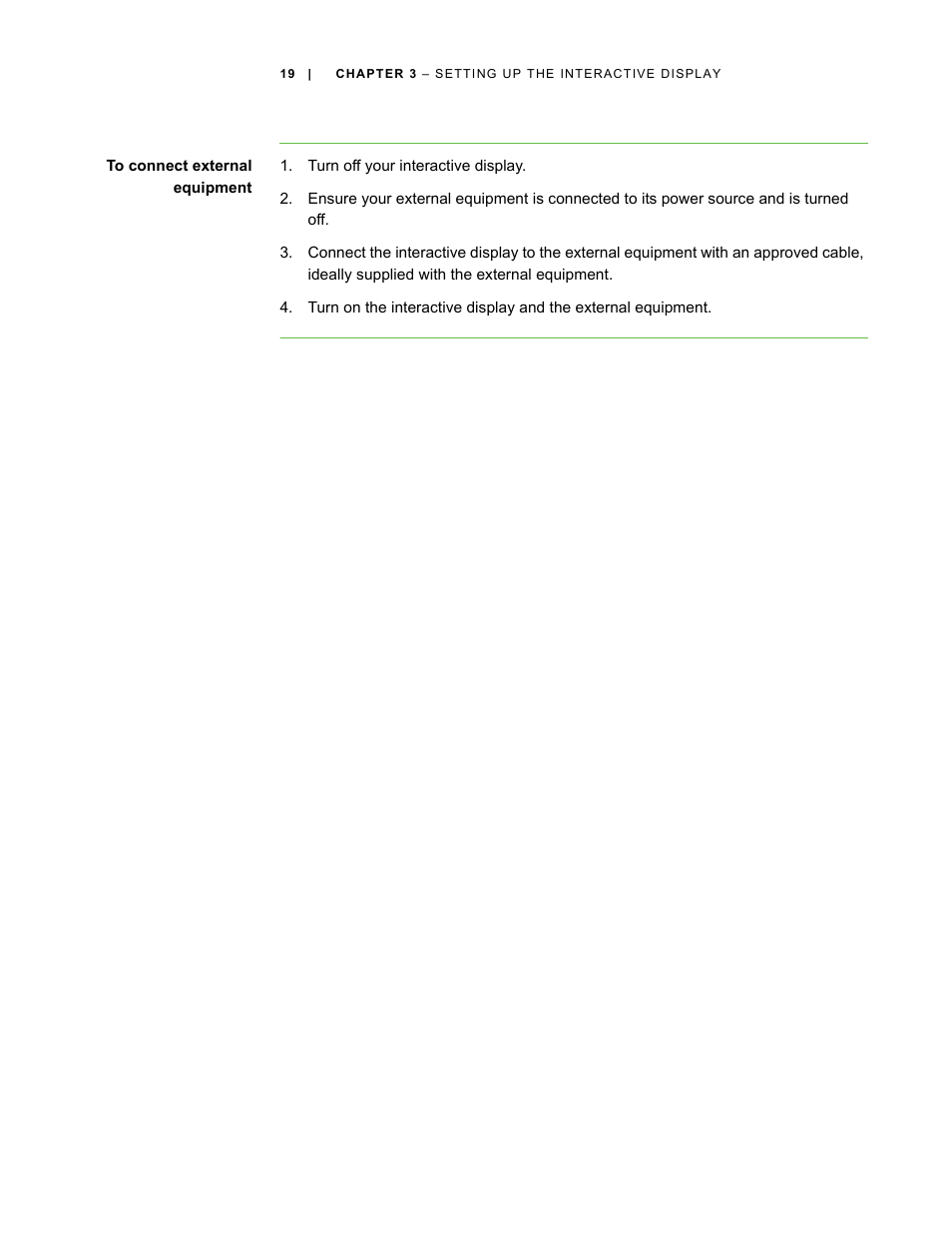 Smart Technologies SBID Interactive Display 6052i User Manual | Page 27 / 62