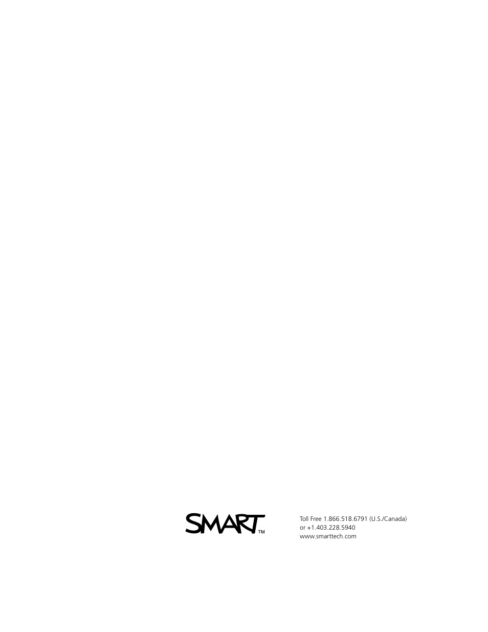 Smart Technologies SBID Interactive Display 6052i User Manual | Page 62 / 62