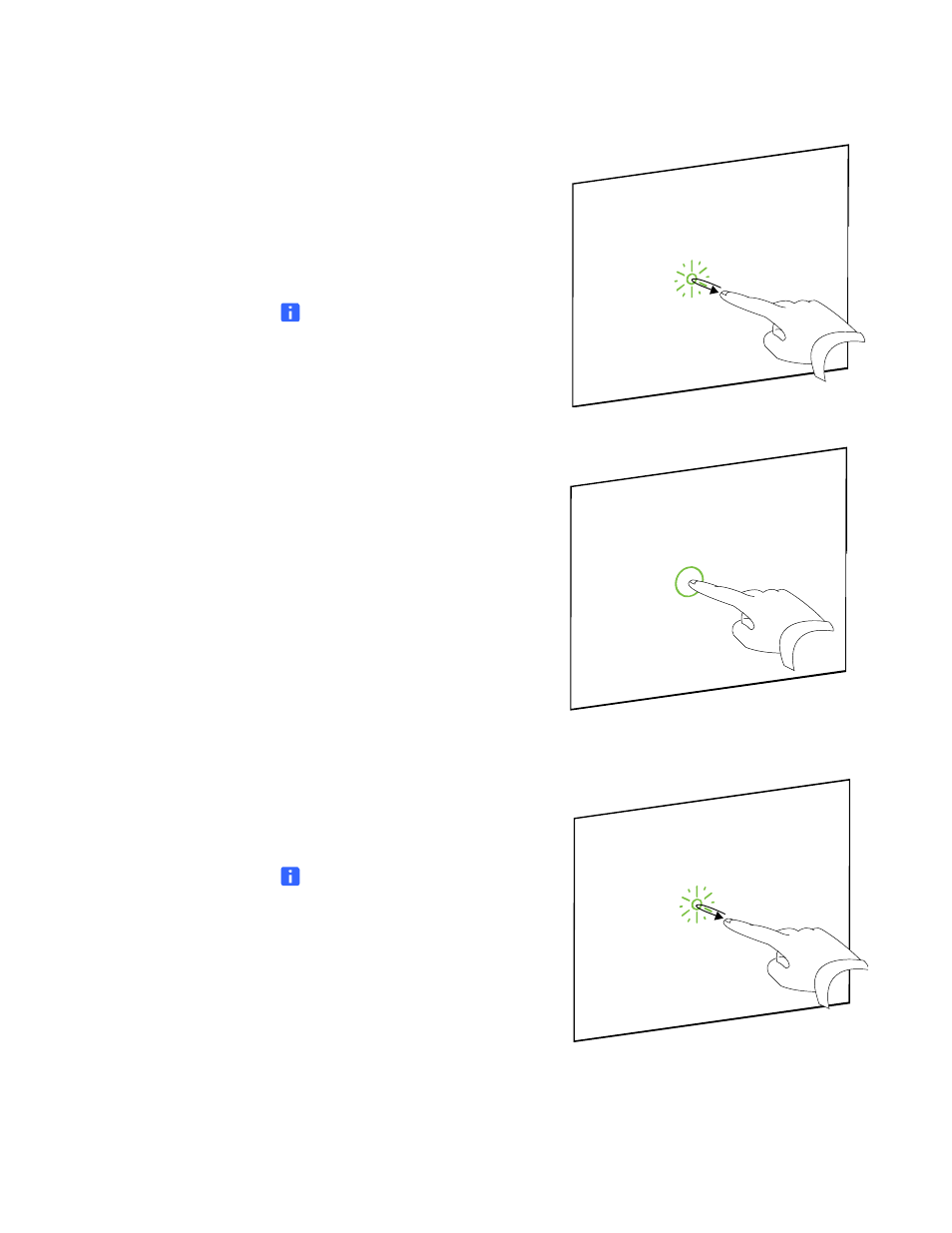 Selecting and deselecting an object (clicking), Double-clicking | Smart Technologies X800 User Manual | Page 33 / 59