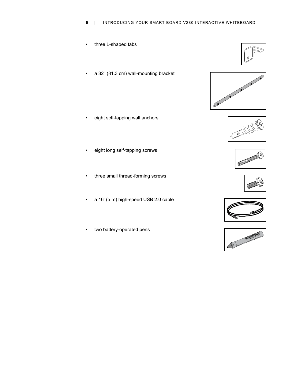 Smart Technologies Smart Board V280 User Manual | Page 15 / 94
