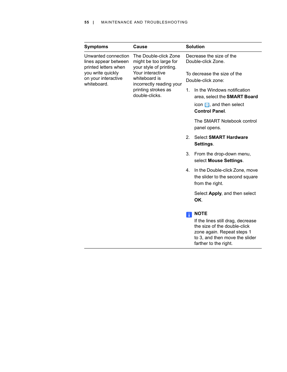 Smart Technologies Smart Board V280 User Manual | Page 65 / 94