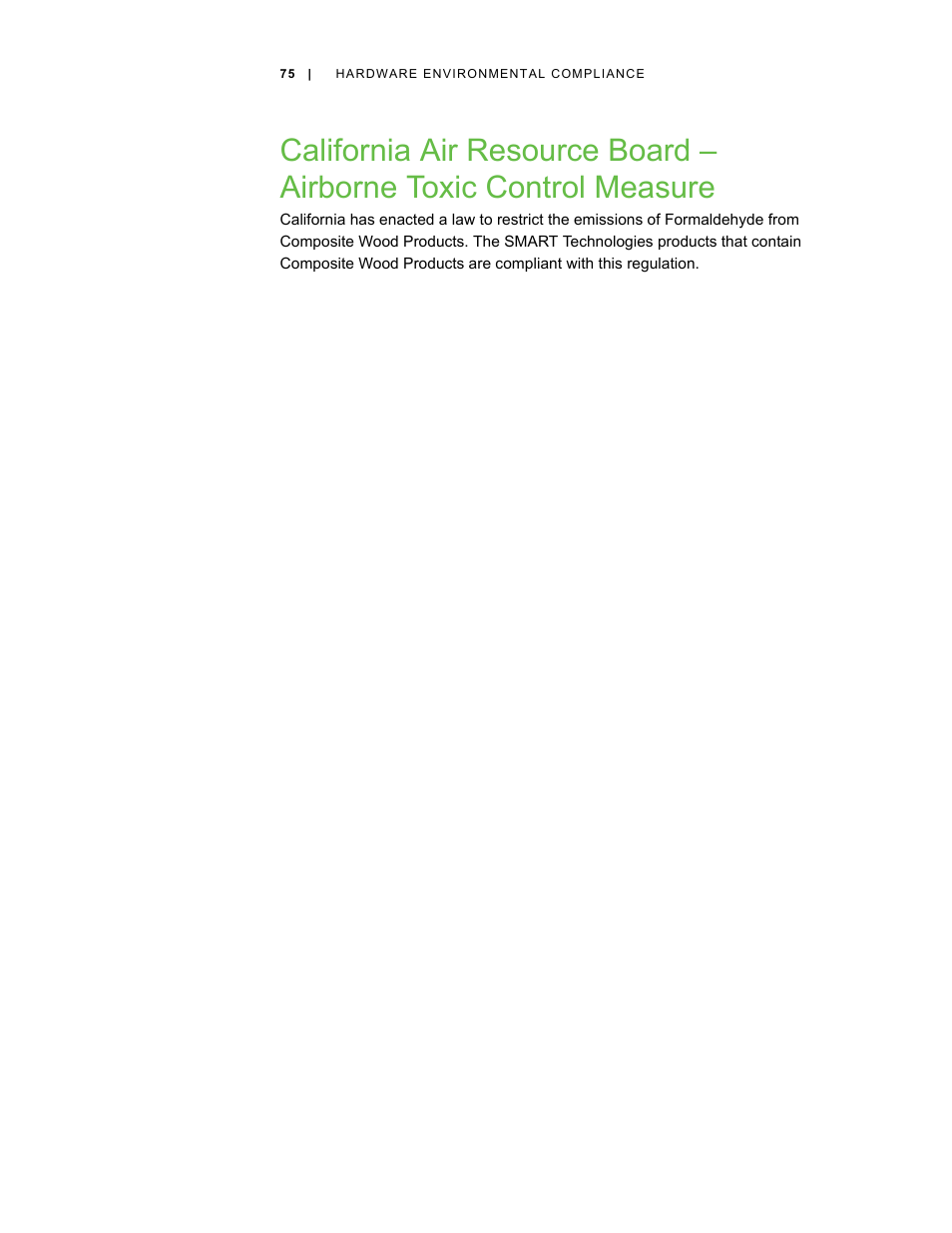 Smart Technologies Smart Board V280 User Manual | Page 85 / 94