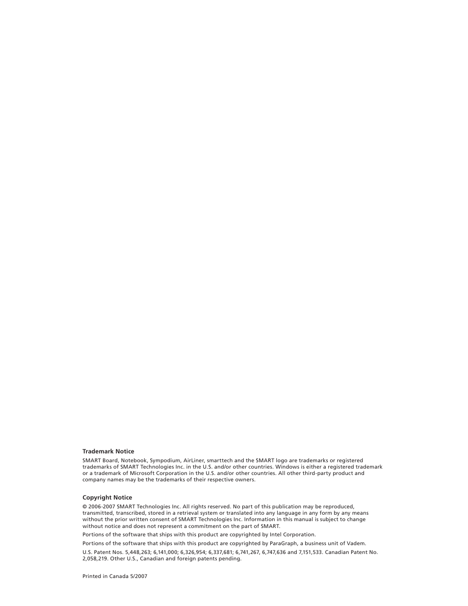 Smart Technologies Smart Board Software 9.7 User Manual | Page 2 / 30