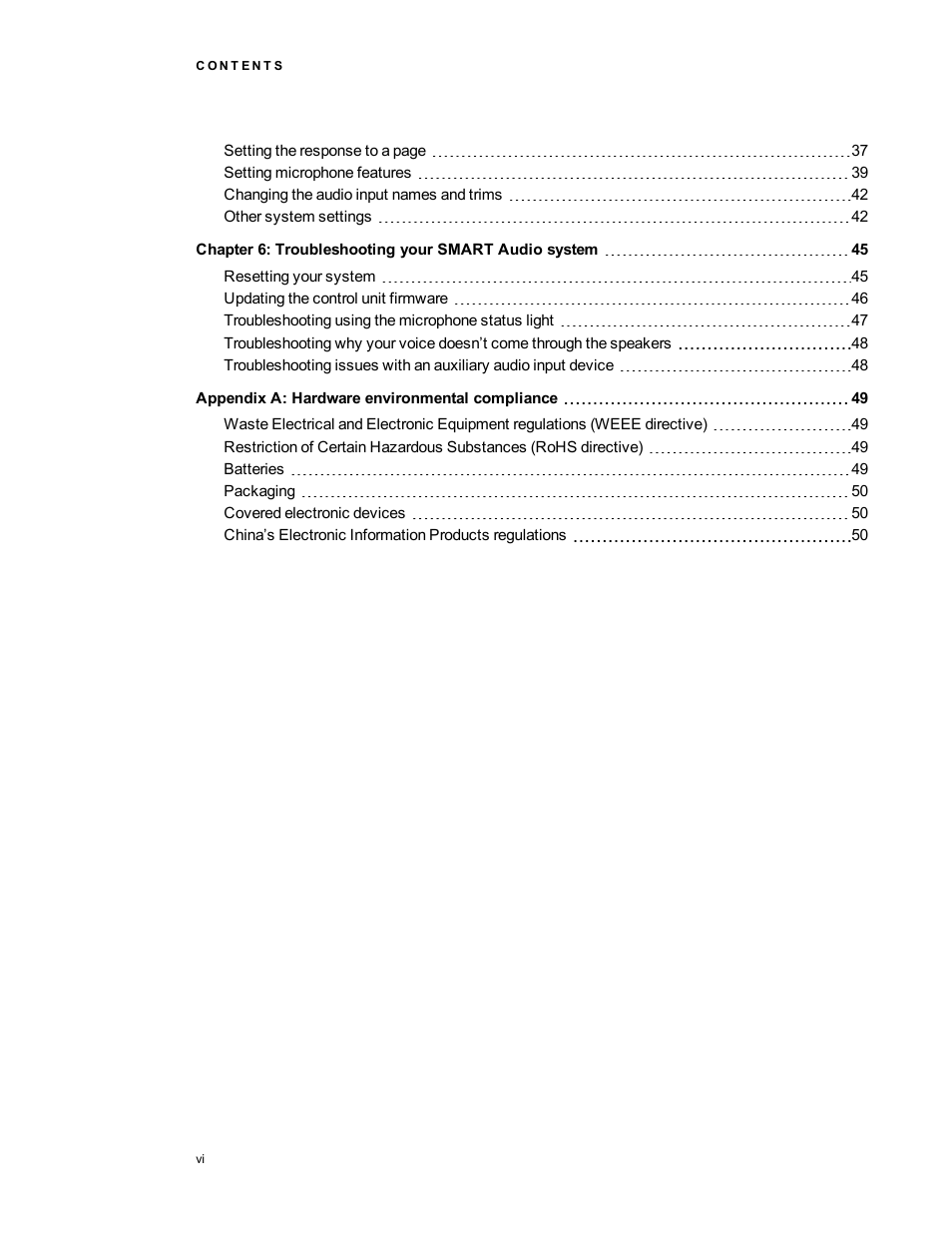 Smart Technologies SMART Audio 340 User Manual | Page 6 / 58