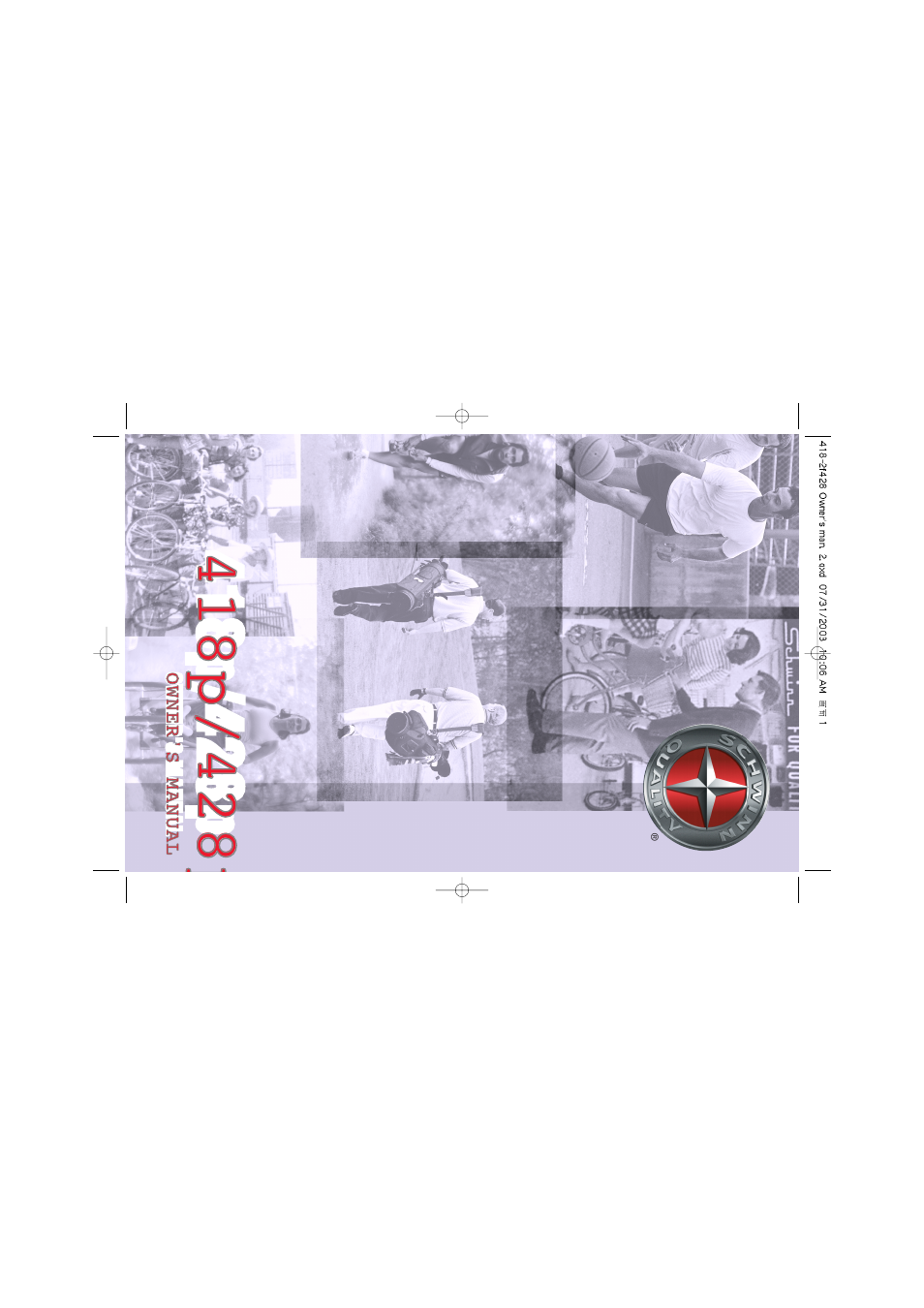 Schwinn 418P User Manual | 15 pages