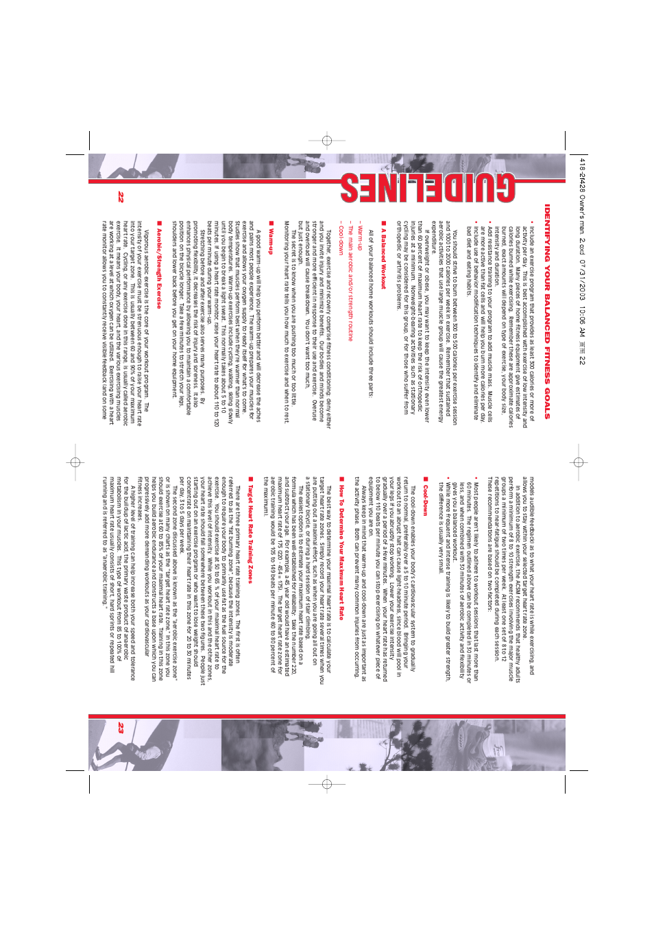 Schwinn 418P User Manual | Page 12 / 15