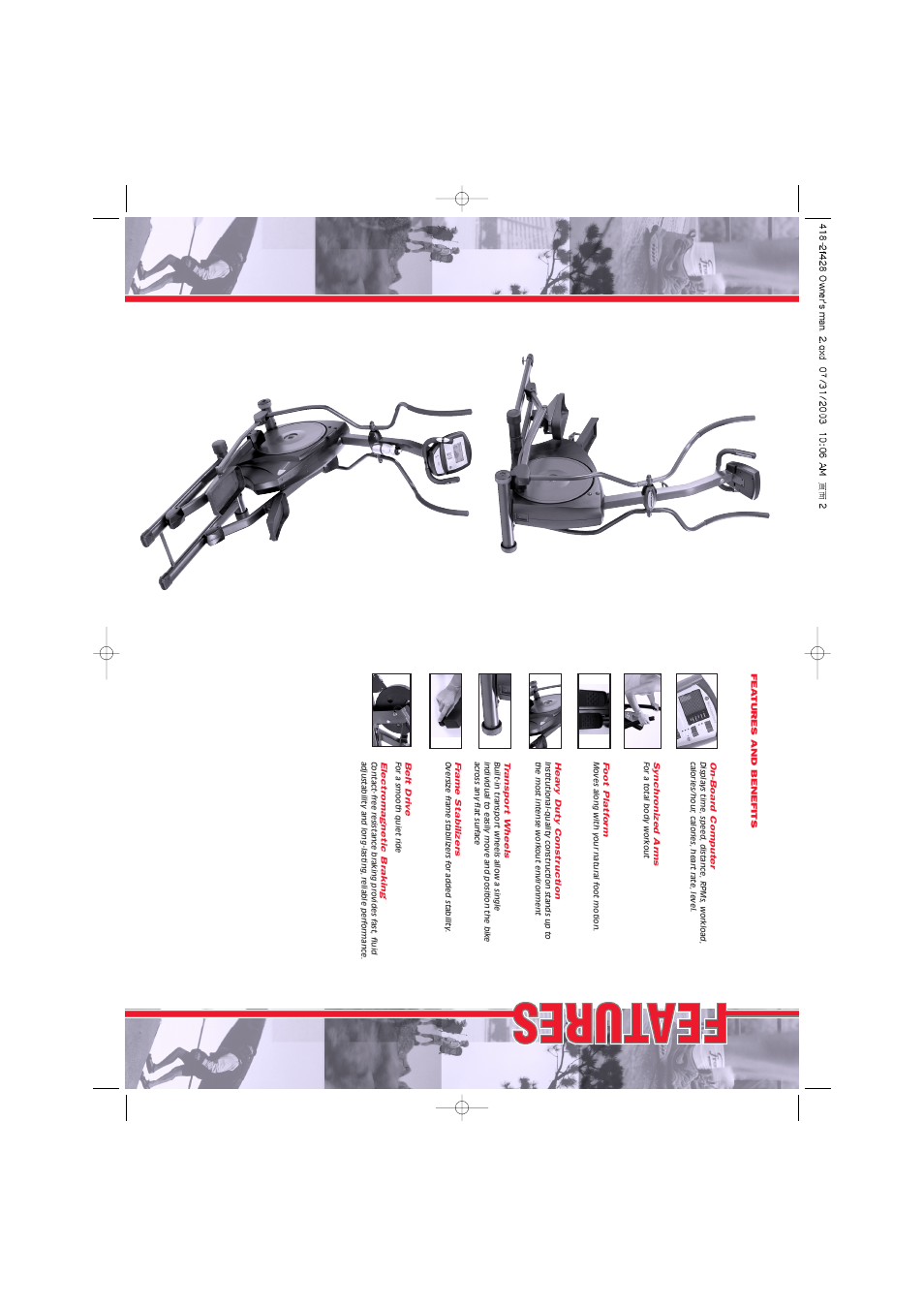 Schwinn 418P User Manual | Page 2 / 15