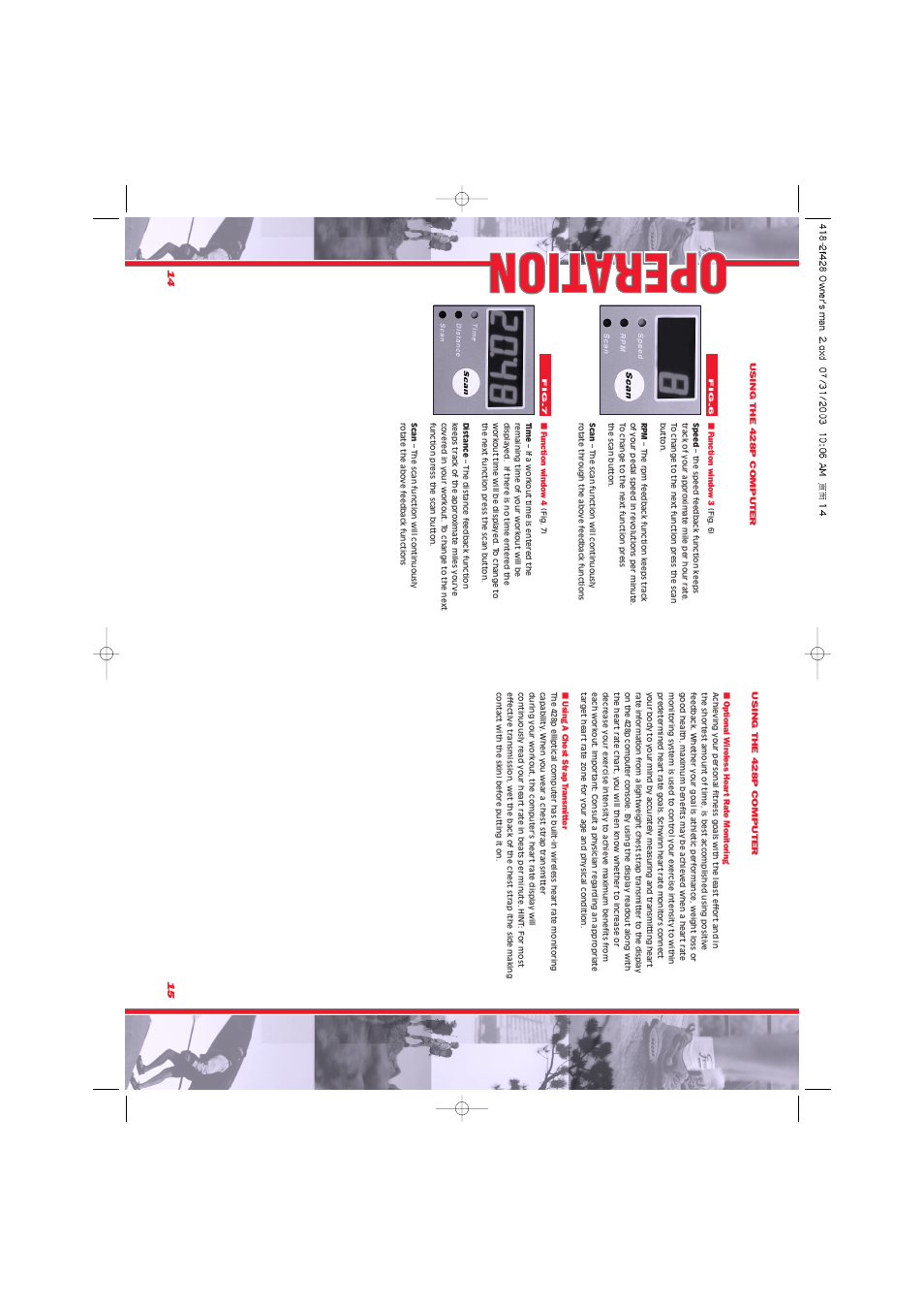Schwinn 418P User Manual | Page 8 / 15