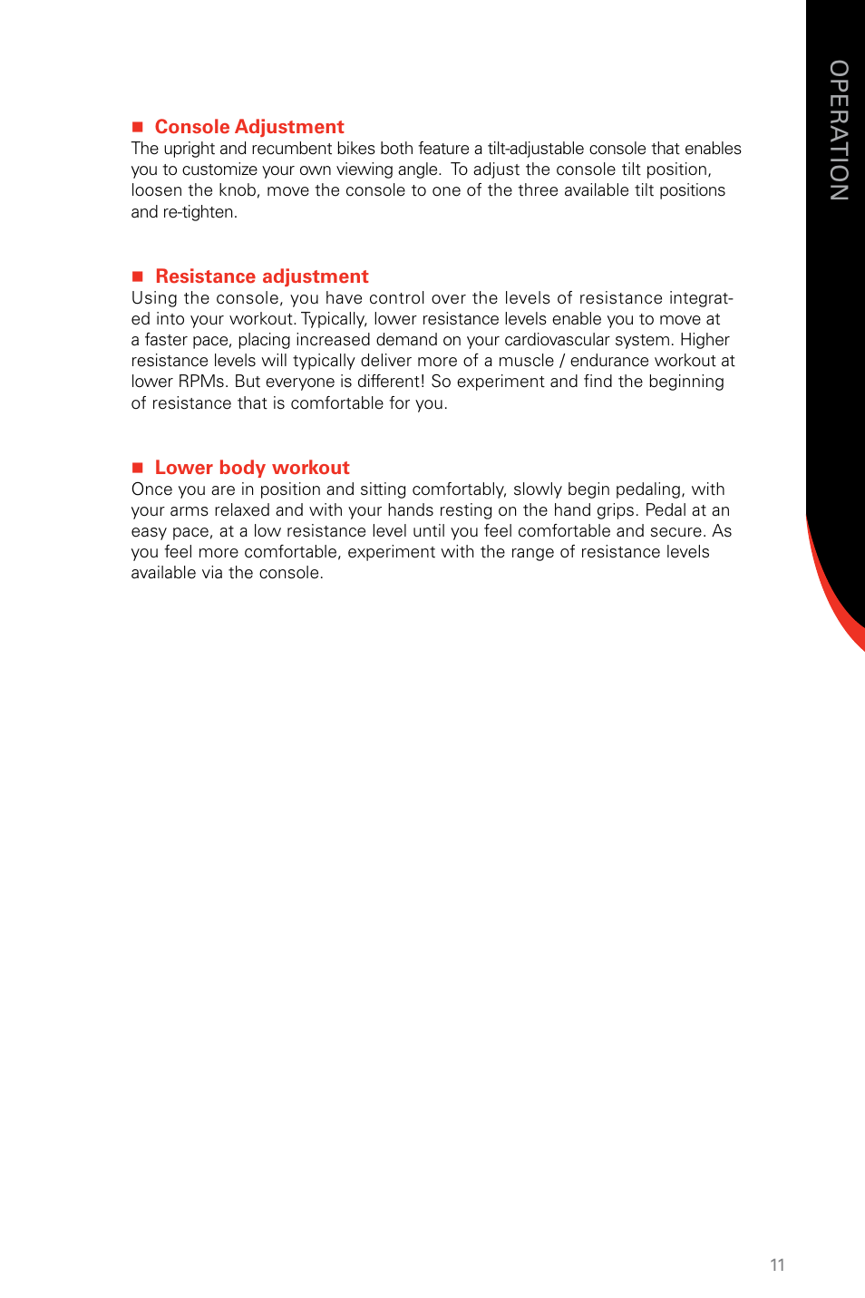 Schwinn SR23 User Manual | Page 11 / 44