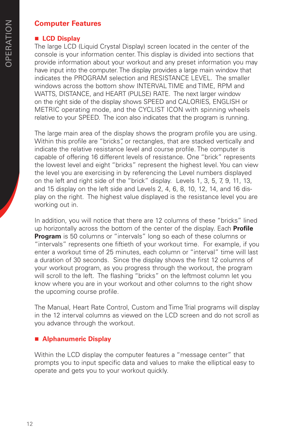 Schwinn 431 User Manual | Page 12 / 42