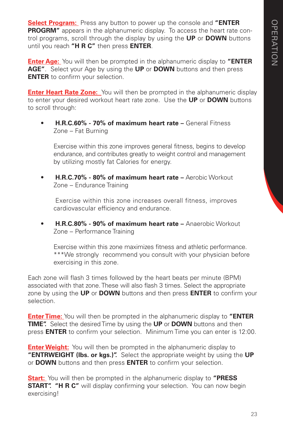 Schwinn 431 User Manual | Page 23 / 42