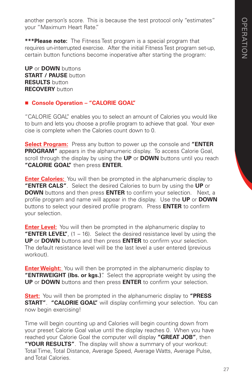 Schwinn 431 User Manual | Page 27 / 42