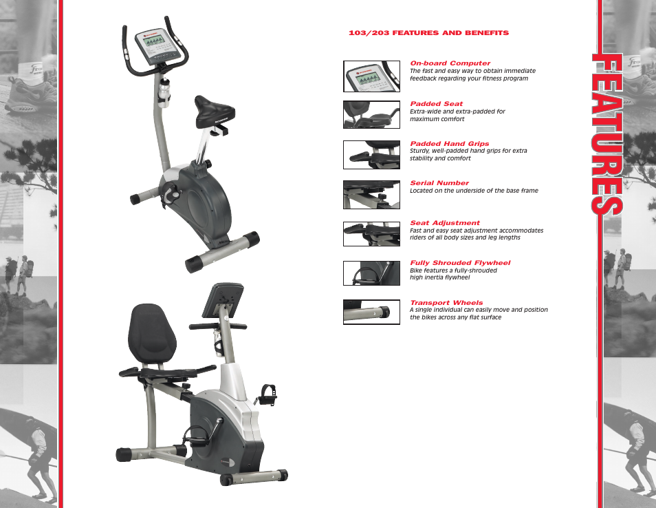 Schwinn 103/203 User Manual | Page 2 / 12