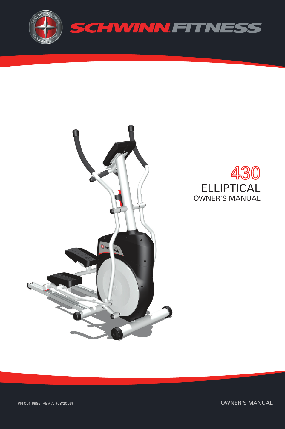 Schwinn 430 User Manual | 36 pages