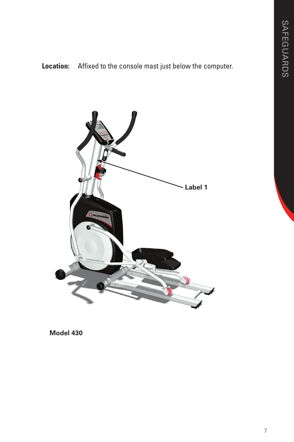 Schwinn 430 User Manual | Page 7 / 36