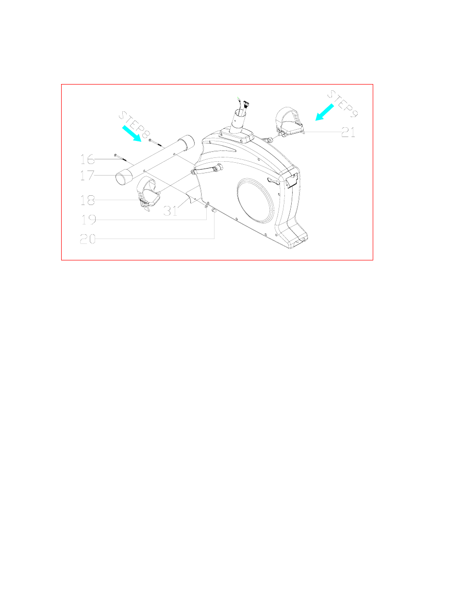 Assembly stage #3 | Schwinn 202 User Manual | Page 11 / 17