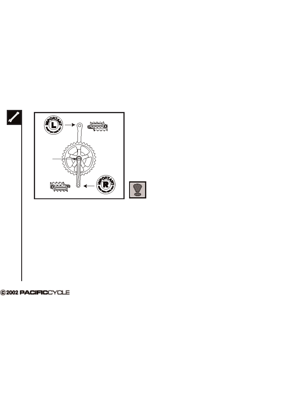 Pedals & crank set | Schwinn none User Manual | Page 34 / 112