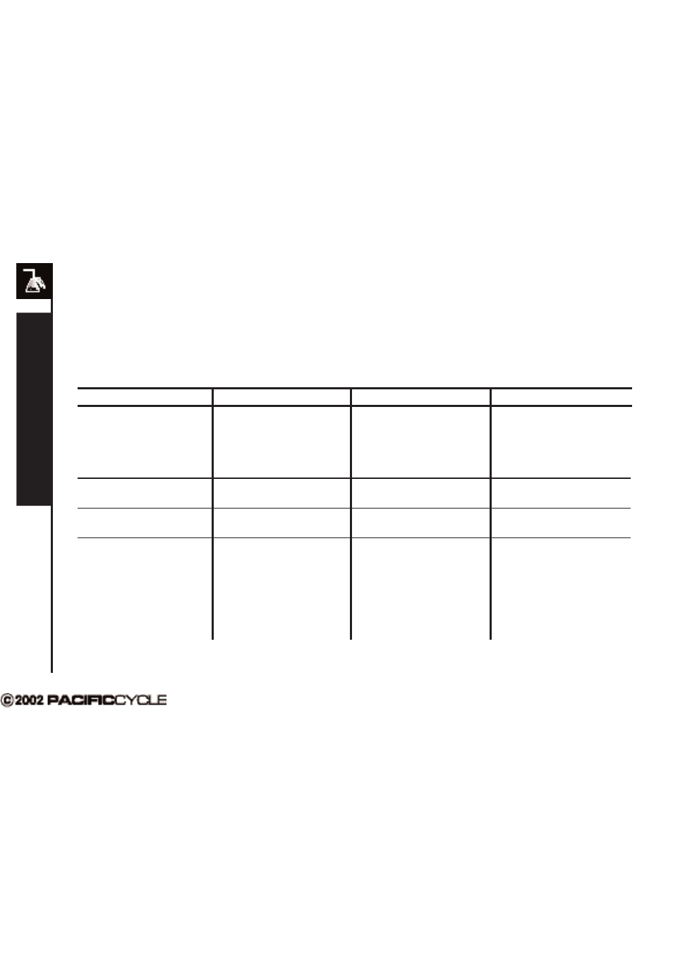 Schedule 1 - lubrication, Part 4 - servicing | Schwinn none User Manual | Page 62 / 112