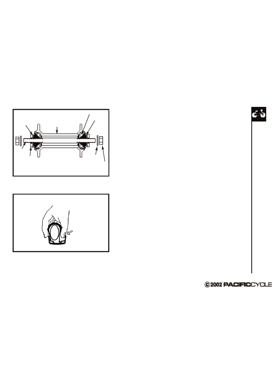 60 hub bearing adjustment, How to fix a flat tire | Schwinn none User Manual | Page 67 / 112