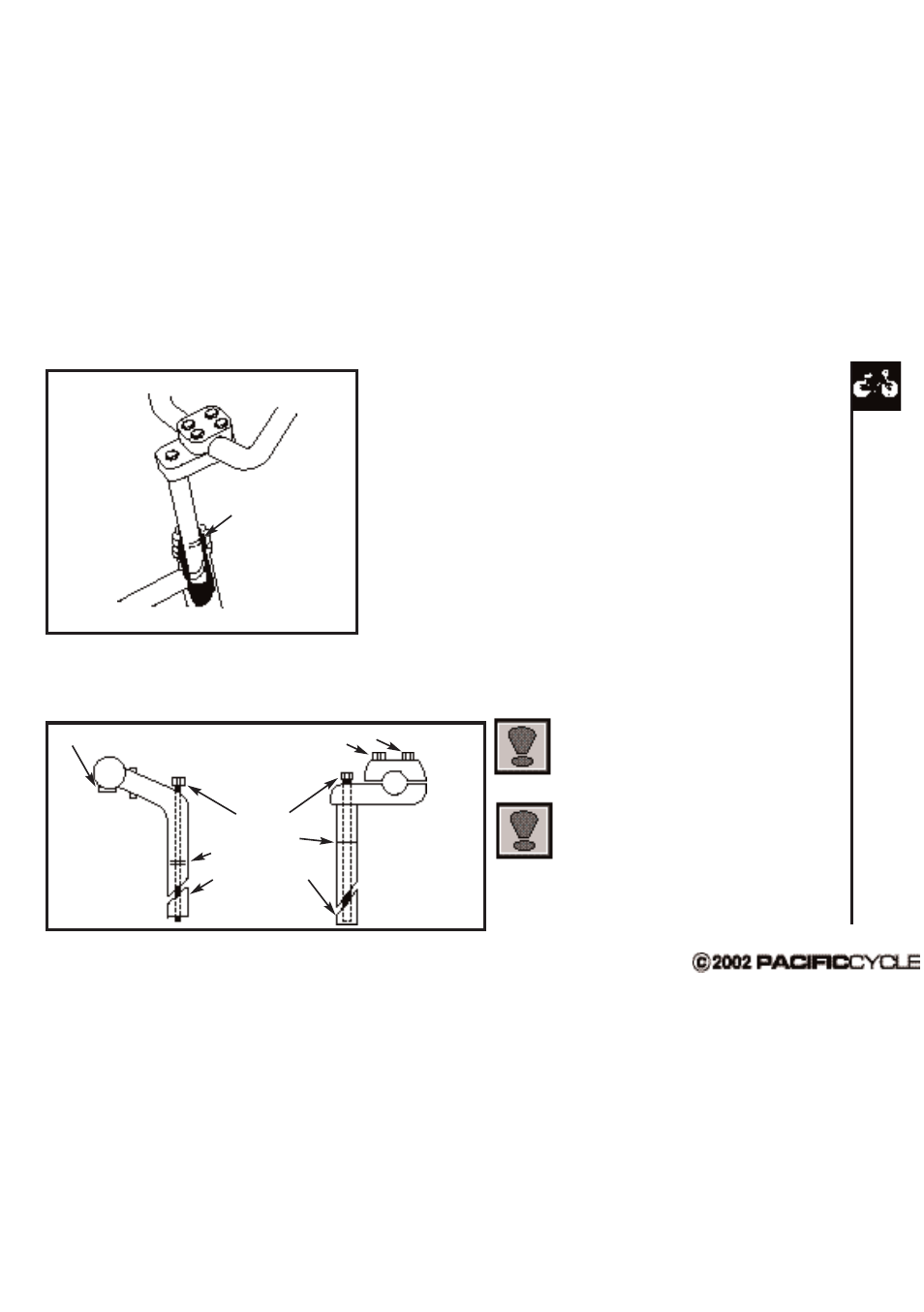 62 handlebars and stem handlebar stem | Schwinn none User Manual | Page 69 / 112