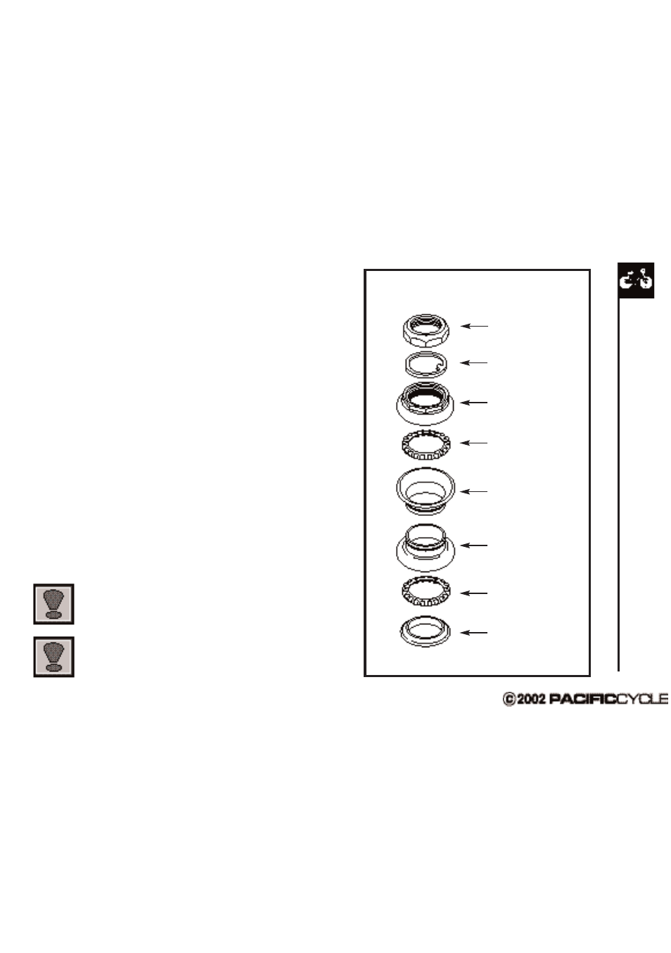 66 headset inspection, Adjustment, Standard h eadset | Schwinn none User Manual | Page 73 / 112