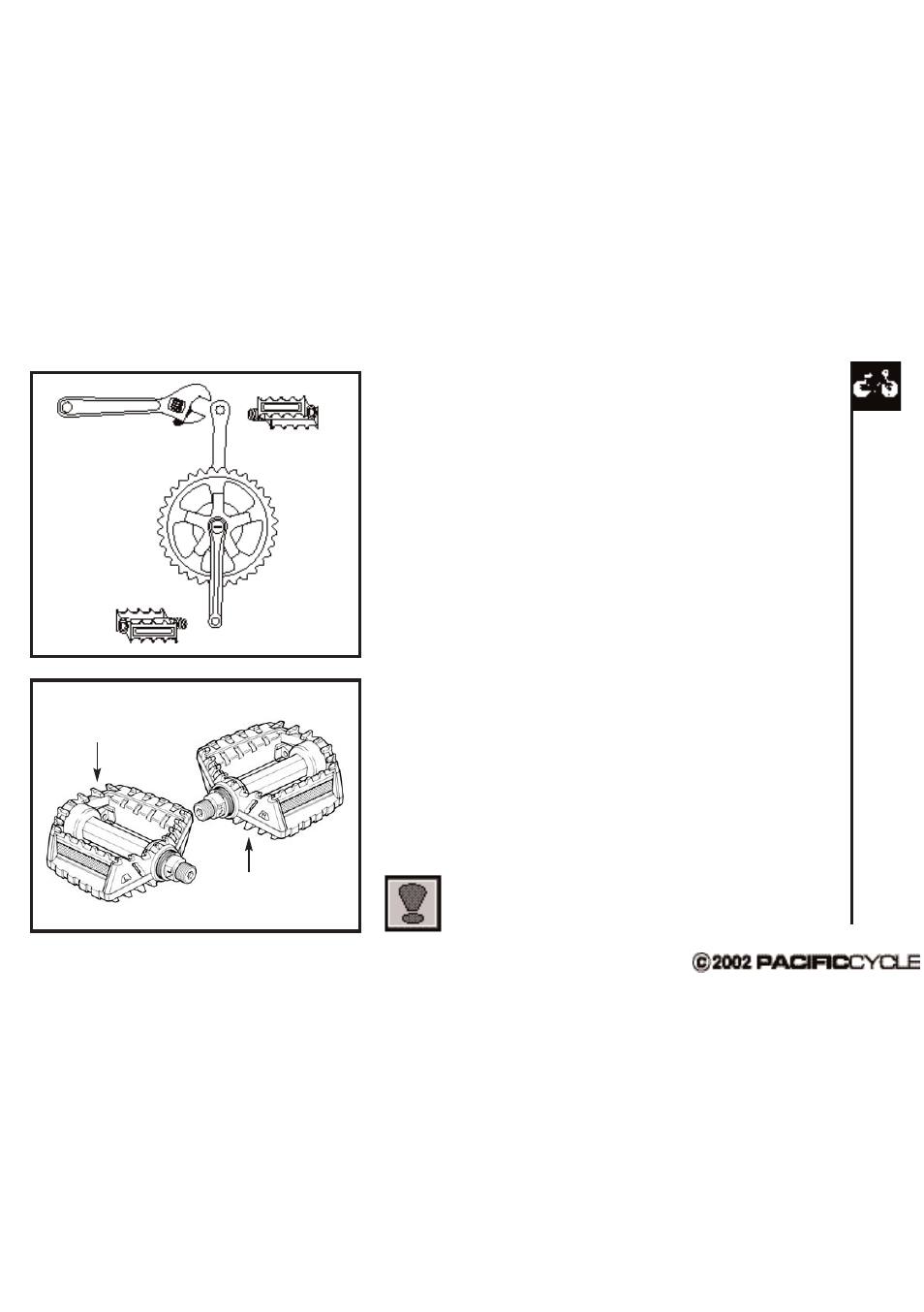 74 drivetrain, Pedals, Inspection | Schwinn none User Manual | Page 93 / 112