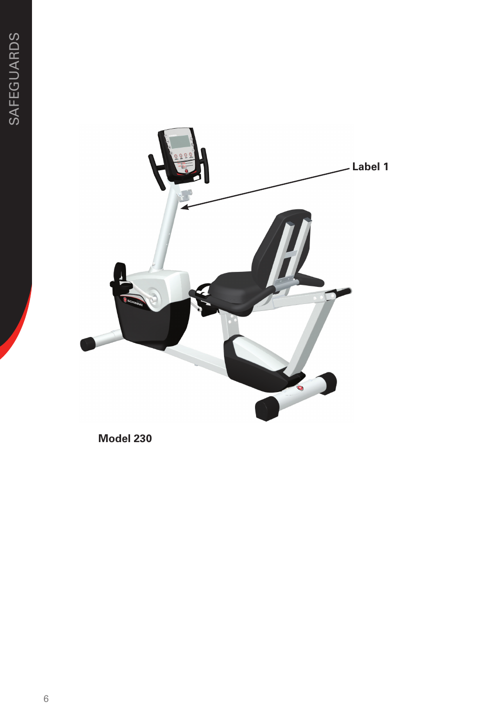 Schwinn 130/230 User Manual | Page 6 / 40