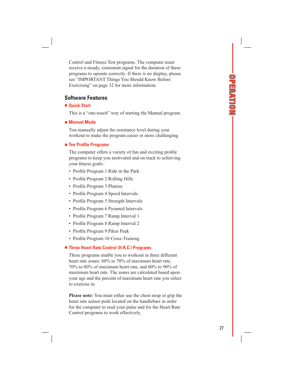 Schwinn 438 User Manual | Page 29 / 62