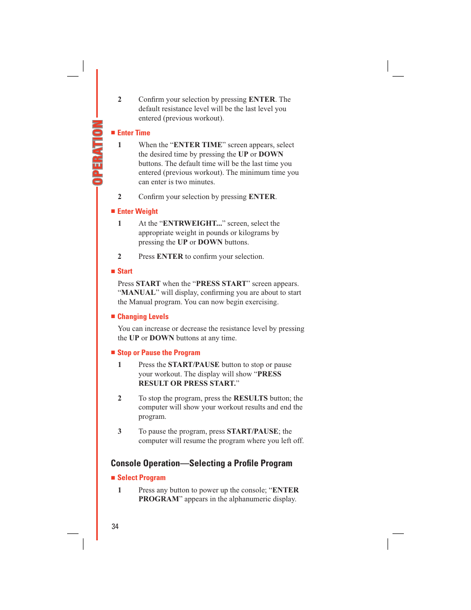 Schwinn 438 User Manual | Page 36 / 62