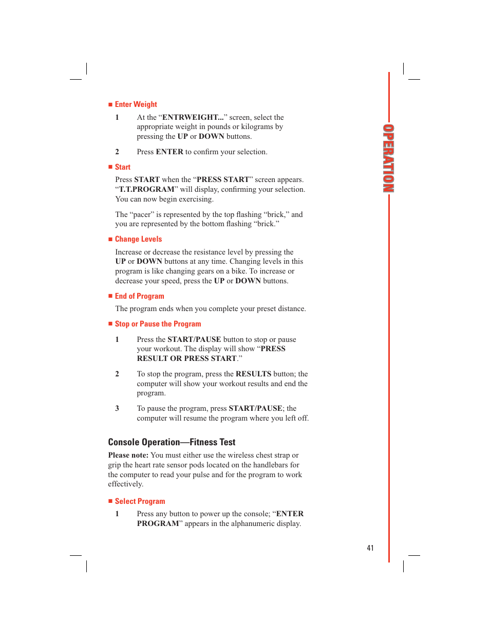 Schwinn 438 User Manual | Page 43 / 62