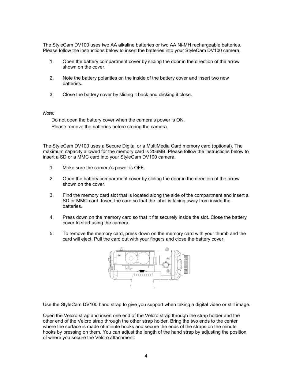 SiPix StyleCam DV100 User Manual | Page 7 / 35