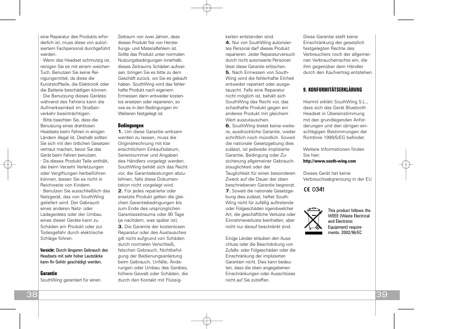 Southwing SH440 User Manual | Page 20 / 37