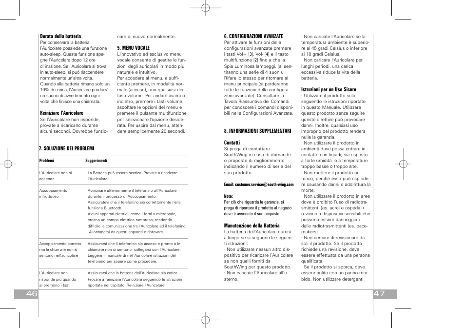 Southwing SH440 User Manual | Page 24 / 37