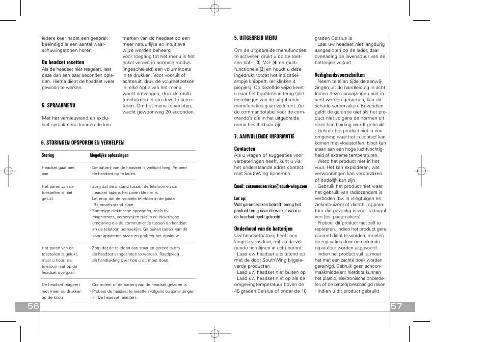 Southwing SH440 User Manual | Page 29 / 37
