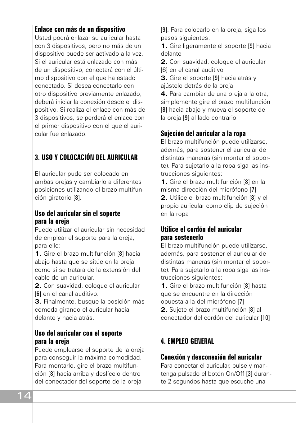 Southwing SH505 User Manual | Page 14 / 74