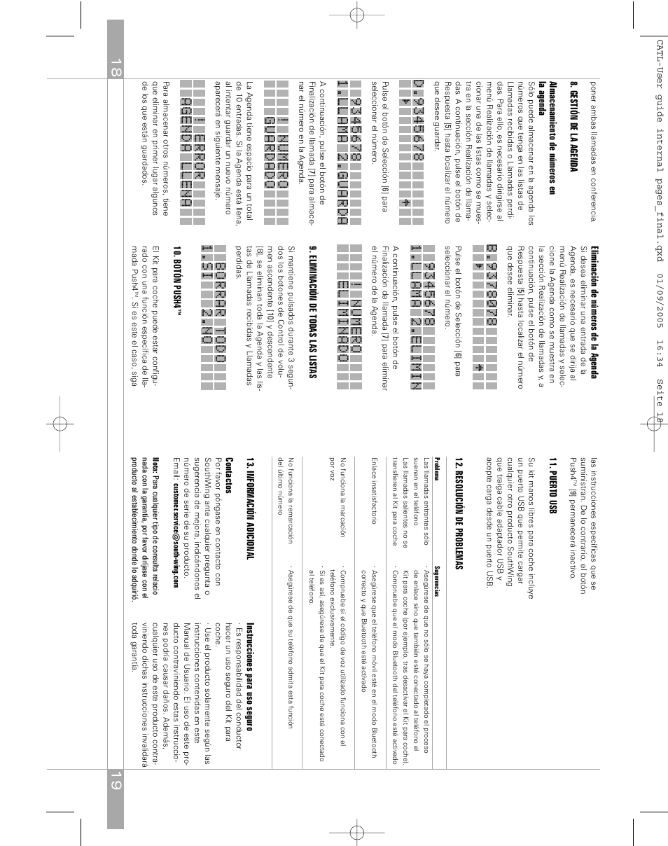 Southwing SC705 User Manual | Page 10 / 37