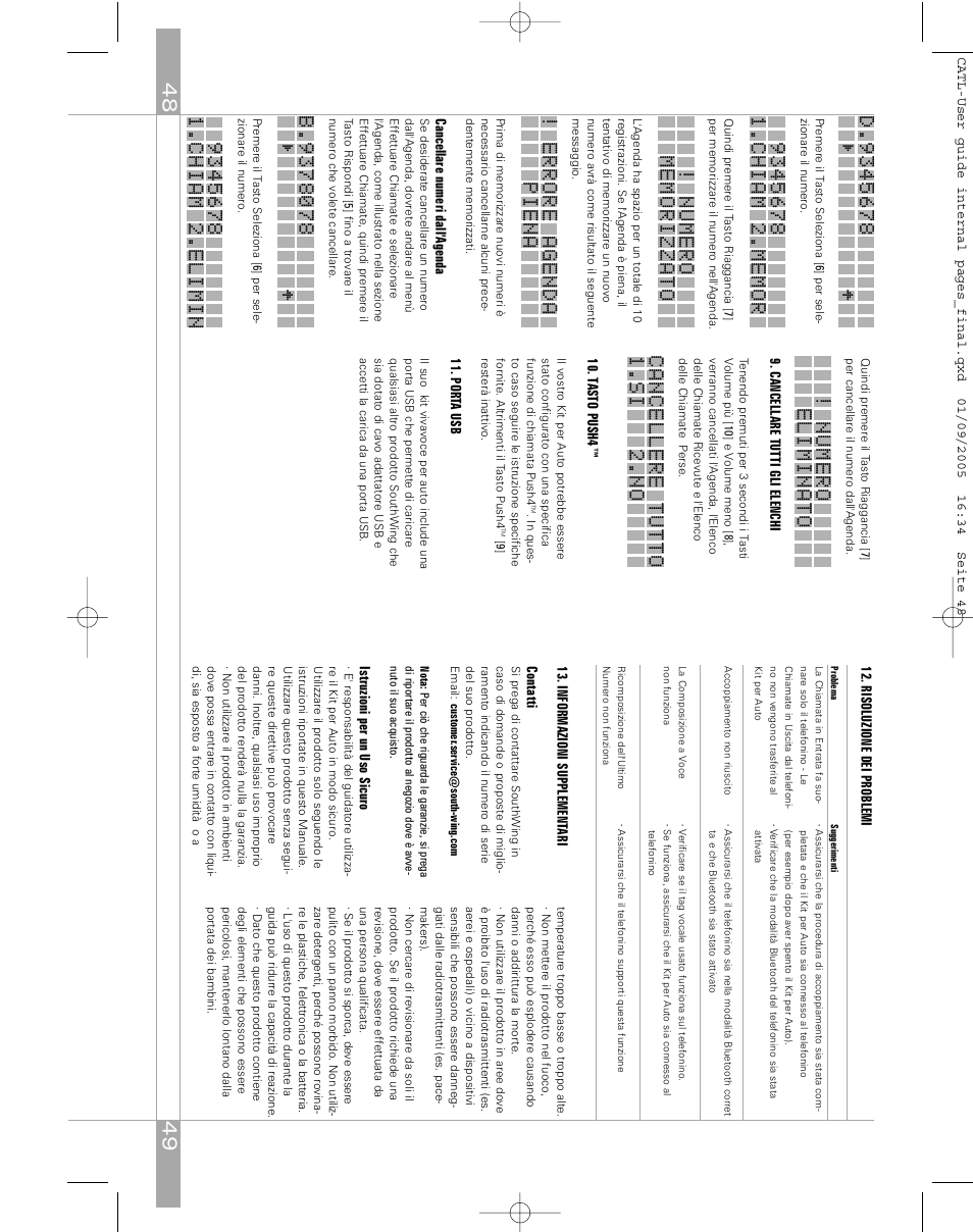 Southwing SC705 User Manual | Page 25 / 37