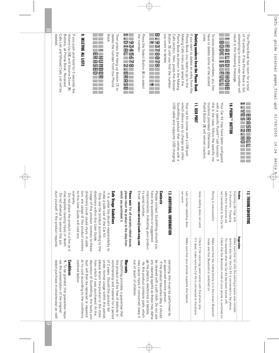 Southwing SC705 User Manual | Page 5 / 37