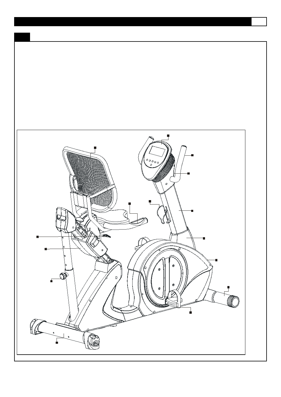 Parts discription | Smooth Fitness V390 User Manual | Page 15 / 58