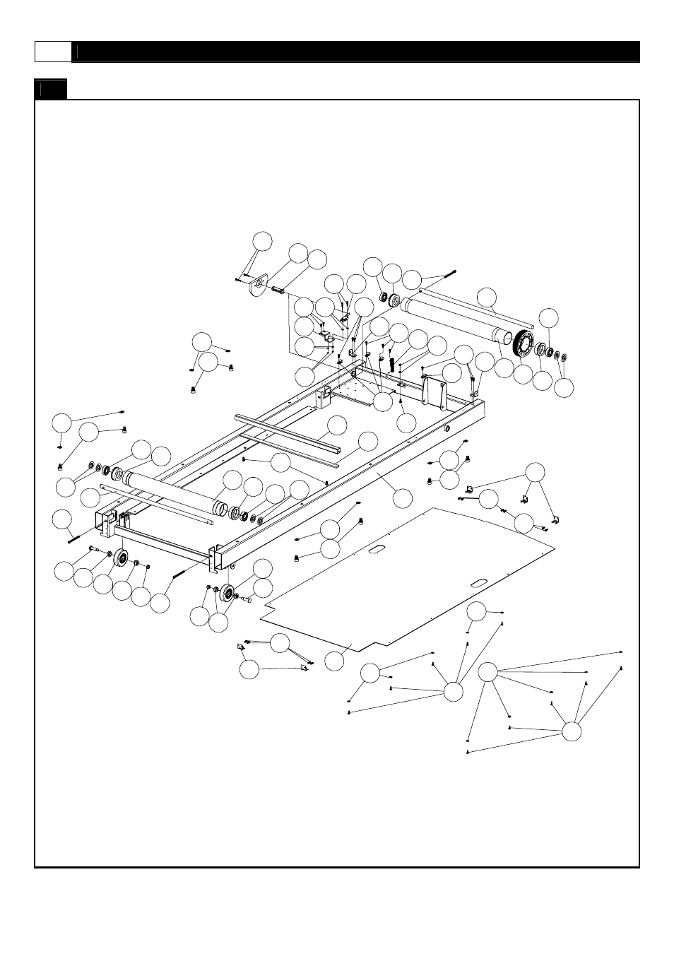 Parts diagram | Smooth Fitness 7.6HR PRO User Manual | Page 16 / 34
