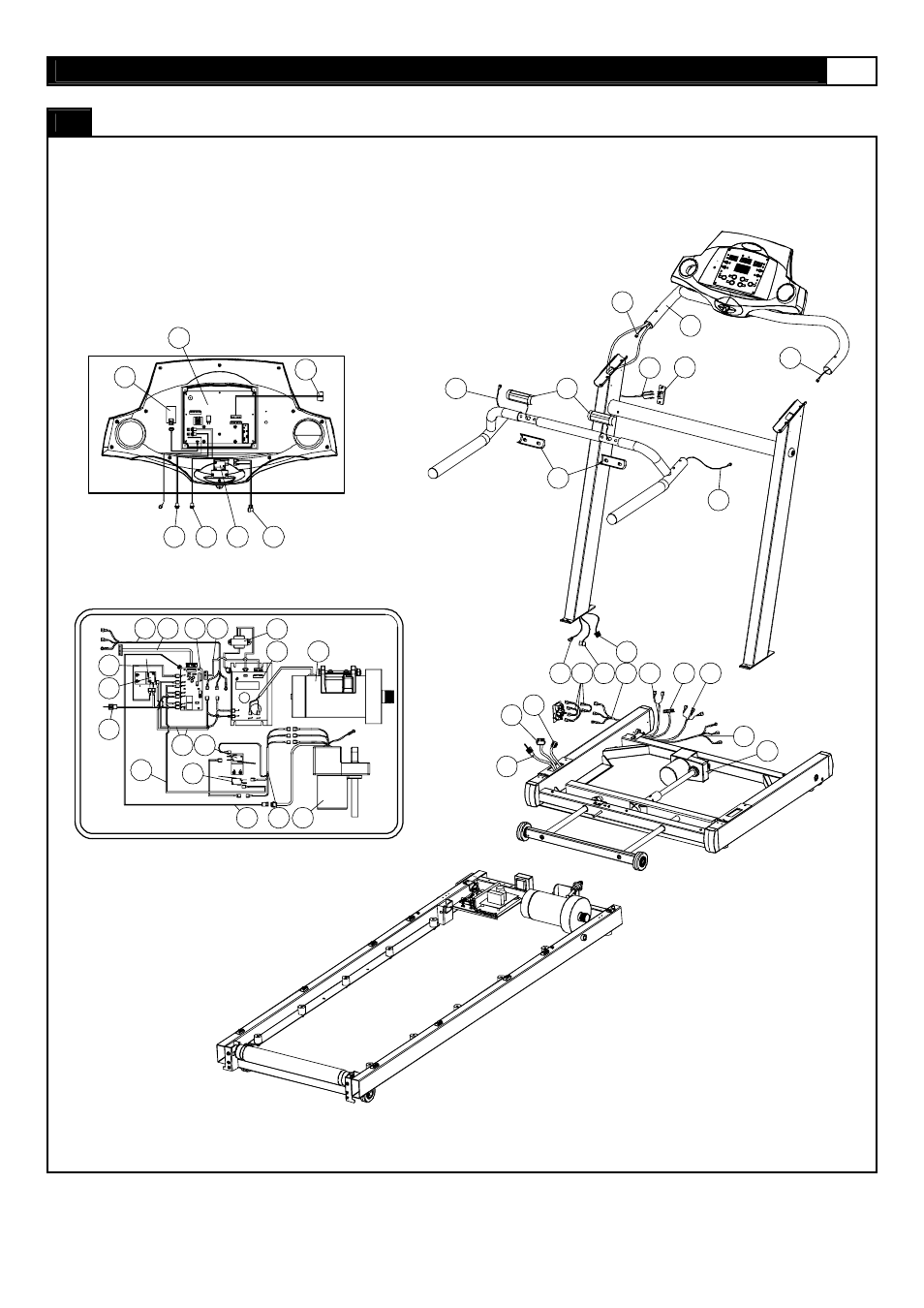 Parts diagram | Smooth Fitness 7.6HR PRO User Manual | Page 17 / 34