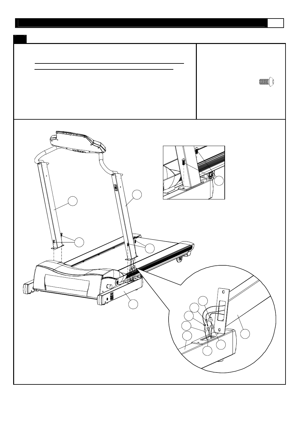 Assembly | Smooth Fitness 7.6HR PRO User Manual | Page 19 / 34